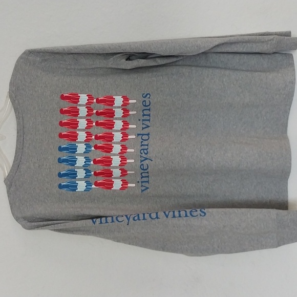 VINEYARD VINES TEE SHIRT The Popsicle Tee Long Sleeve Mens XL - Picture 7 of 10